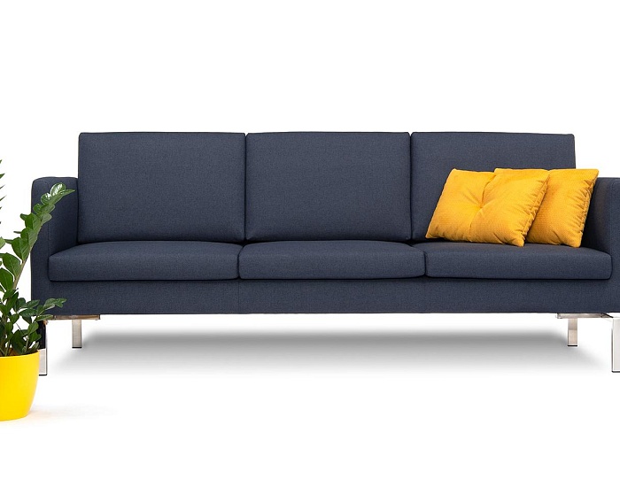 фото Офисный диван Отто Хром					 №5					