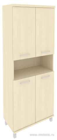 Офисный шкаф высокий широкий