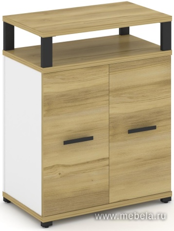 Распашной Офисный шкаф опорный/приставной с верхним горизонтом