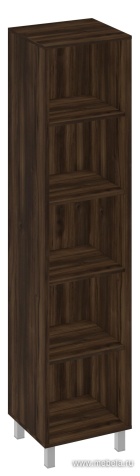 Стеллаж высокий, узкий, открытый