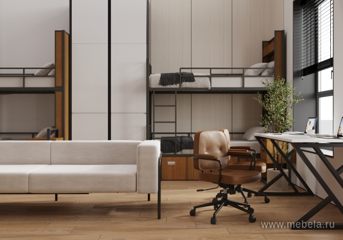 Кровать металлическая одноярусная