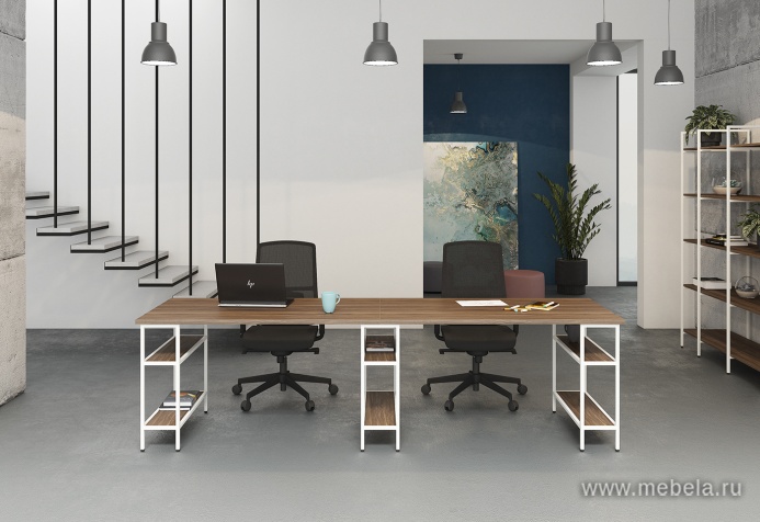 Тумба мобильная 2 ящика