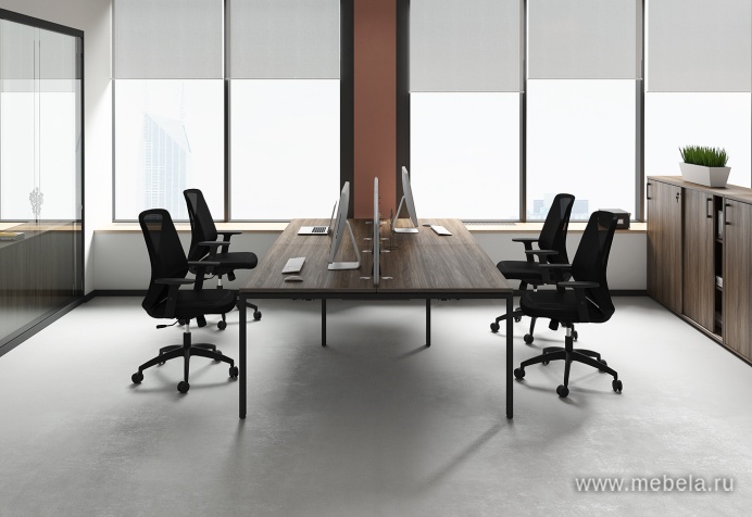 Офисный шкаф для документов (белое матовое стекло)