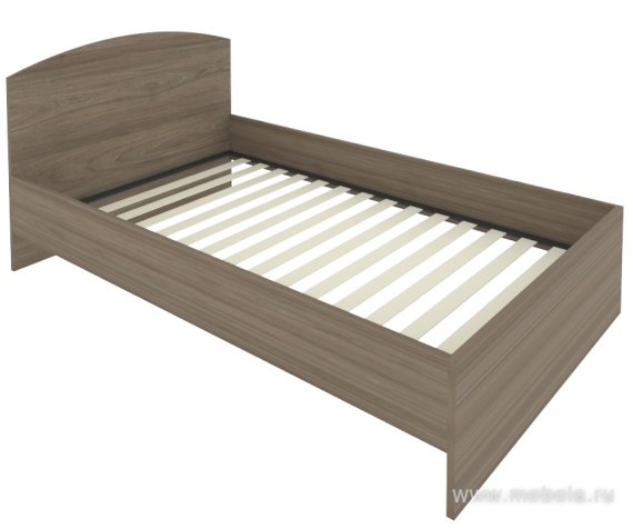 Кровать с ортопедическим основанием и изголовьем