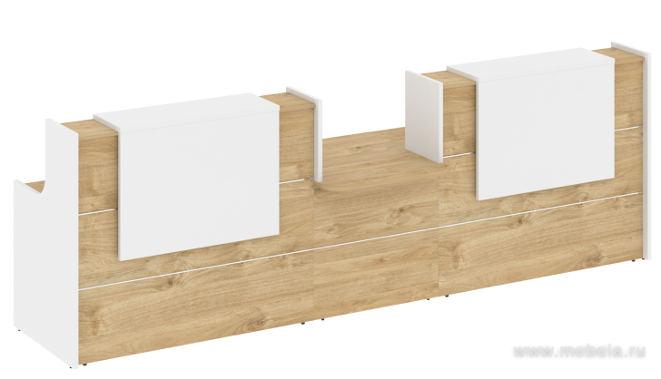 Стойка ресепшен прямая №19