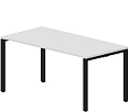 Стол письменный (2 громмета) на П-образном металлокаркасе Strike