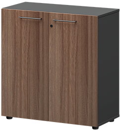 Офисный шкаф низкий закрытый