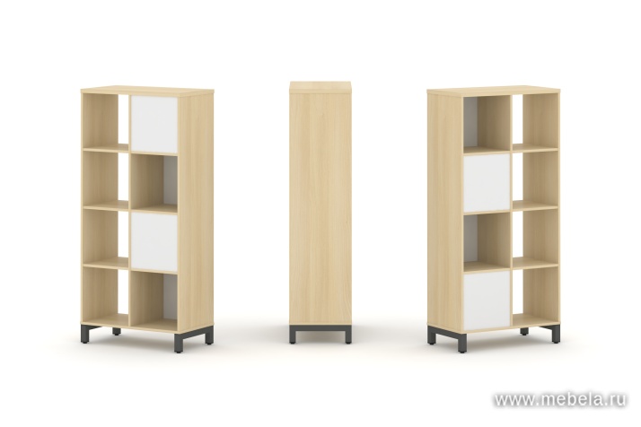 Каркас стеллажа 2 яруса (без вставок и задних стенок)