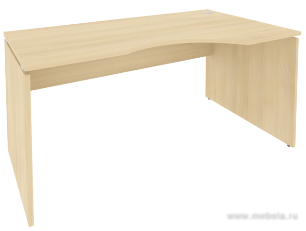 Стол рабочий эргономичный, правый