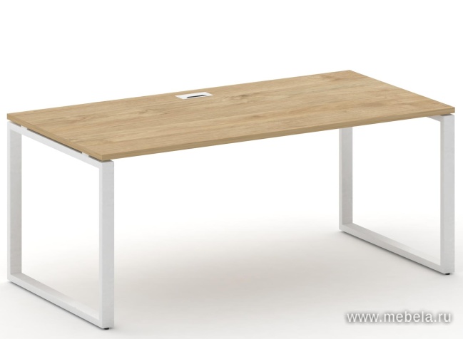 Стол руководителя на металлокаркасе