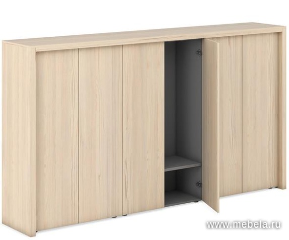 Средний Офисный шкаф для документов (2шт) и гардероб+обвязка