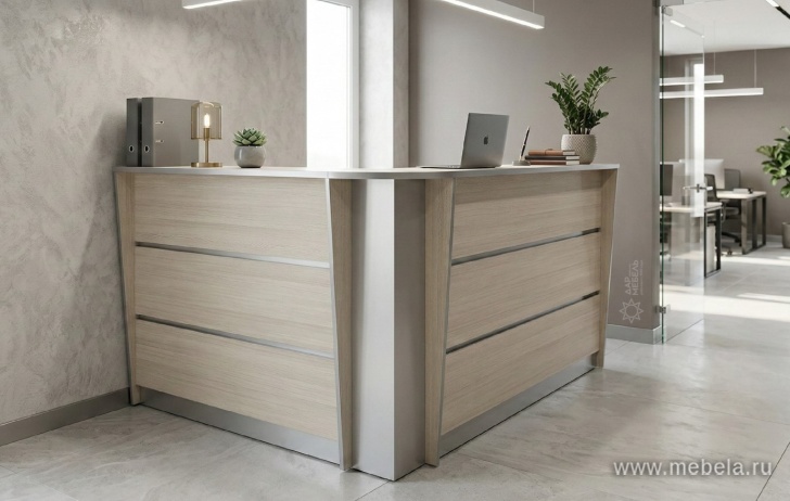 Модуль стойки ресепшен прямой (без стола)