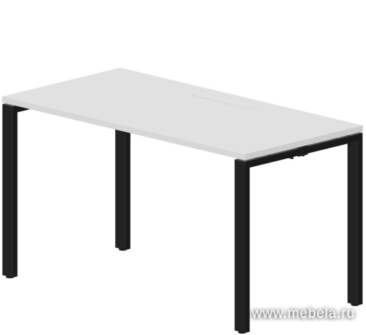 Стол письменный (меламиновый аутлет) на П-образном металлокаркасе Strike