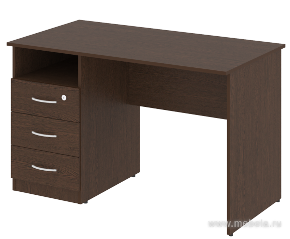 Стол письменный с тумбой левый