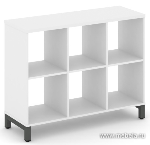 Каркас стеллажа 2 яруса (без вставок и задних стенок)