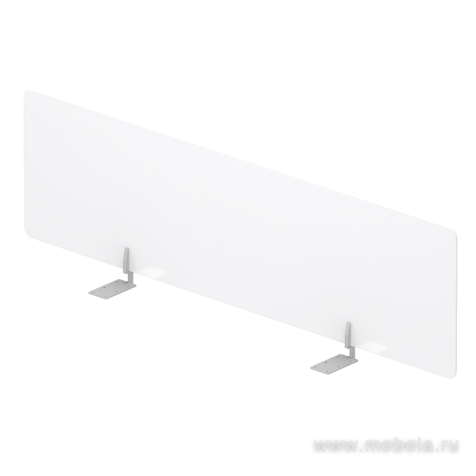 Фронтальный экран Plexi для отдельного стола ш. 158см