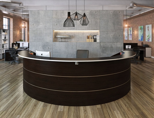 фото стойка ресепшн Зум