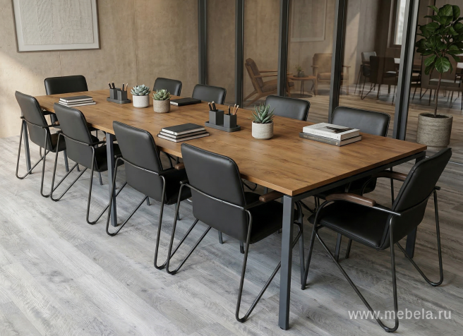 Офисная тумба для оргтехники, с нишей и распашными дверцами