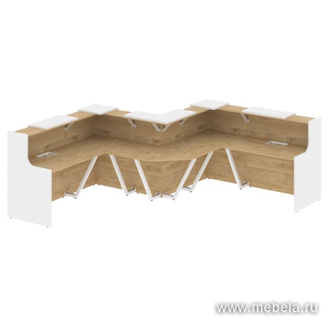 Стойка ресепшен прямая №20