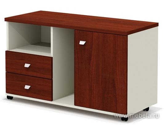 Тумба для оргтехники (каркас беж)