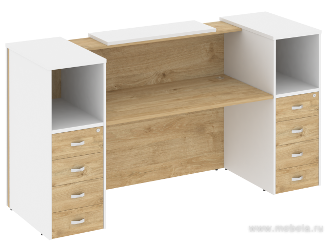 Стойка ресепшен прямая №10