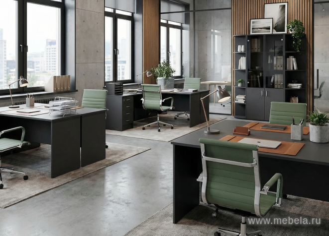 Стол эргономичный на металлокаркасе (правый)