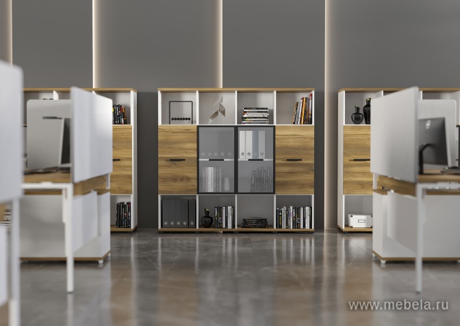 Гардероб узкий глубокий с доводчикам (задняя стенка ЛДСП)