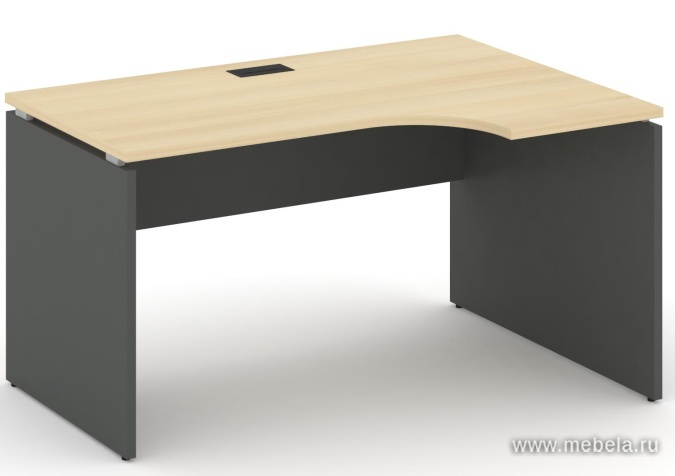 Стол рабочий эргономичный (Правый)