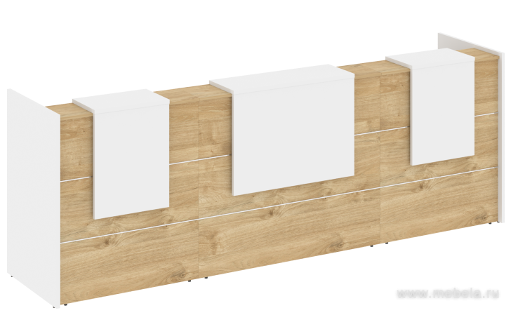 Стойка ресепшен прямая №14