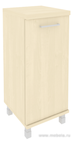 Офисный шкаф низкий узкий (левый/правый)