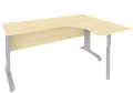 Стол эргономичный на металлокаркасе (правый)