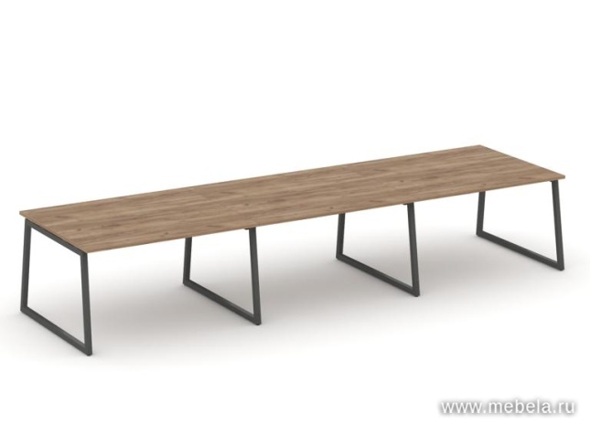 Стол переговорный на T1-образных опорах 40х40