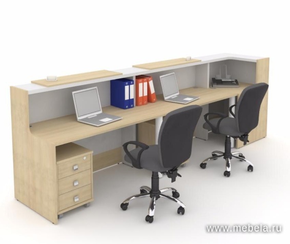 Боковая панель стойки ресепшен (левая)