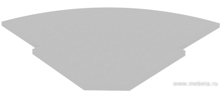 Полка для стойки угловой