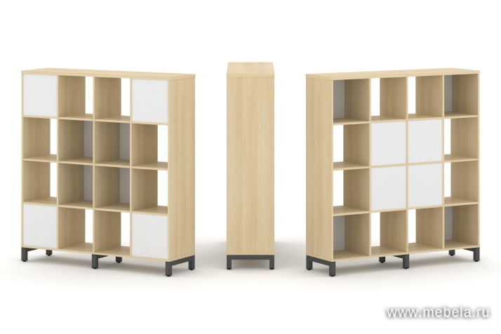 Каркас стеллажа 2 яруса (без вставок и задних стенок)