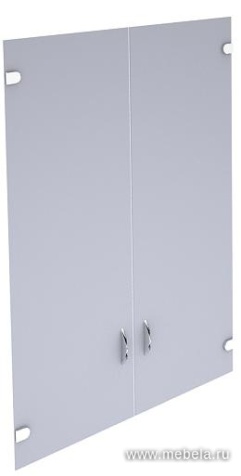 Двери стеклянные, высокие