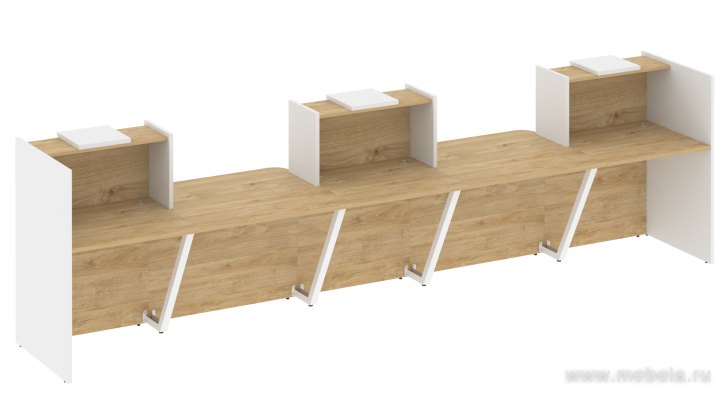 Стойка ресепшен прямая №20