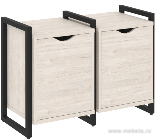 Тумба на регулируемых опорах наборная