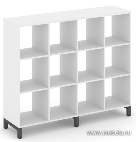 Каркас стеллажа 3 яруса (без вставок и задних стенок)