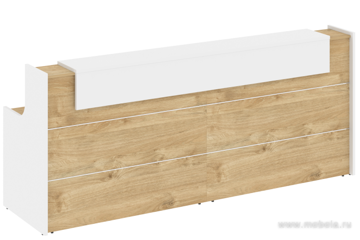 Стойка ресепшен прямая №7