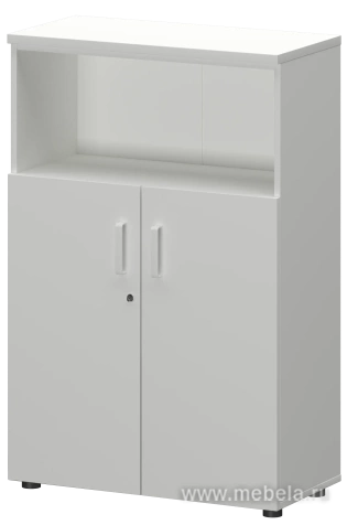 Офисный шкаф для документов полузакрытый