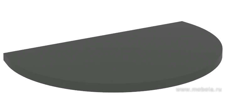 Полукруг на один стол