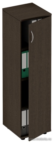 Офисный шкаф для документов узкий закрытый
