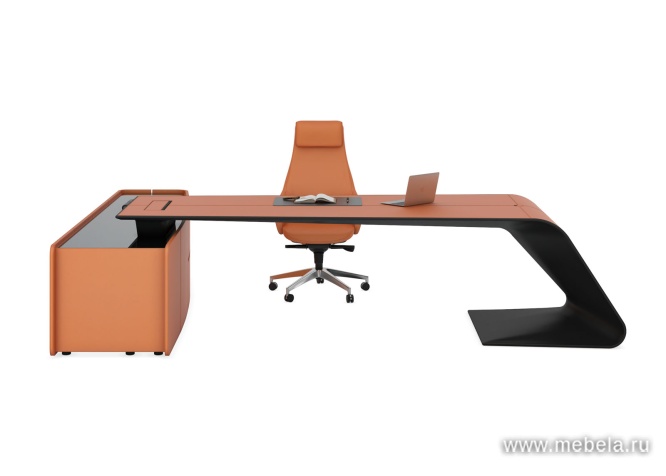 Греденция с 4 дверями и стекляным топом