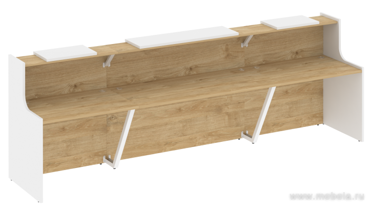 Стойка ресепшен прямая №17