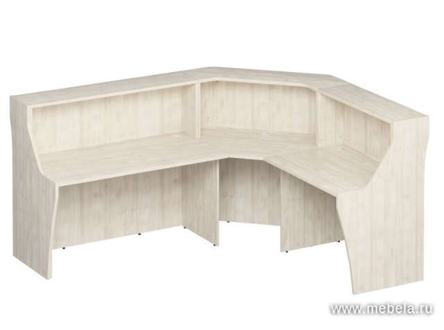 Стойка ресепшн прямая с вырезом