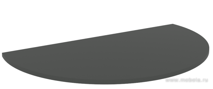 Полукруг на два стола