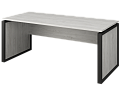 Стол руководителя (металлик , белый, антрацит)