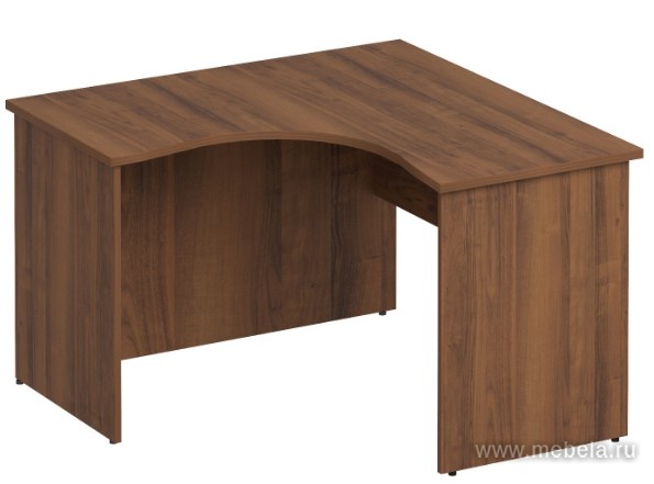 Стол эргономичный левый, с анатомической столешницей под левую руку