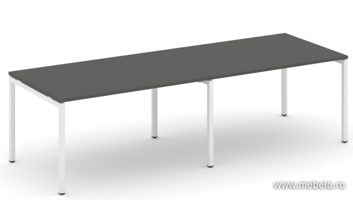 Стол переговорный на П-образных опорах 40х40